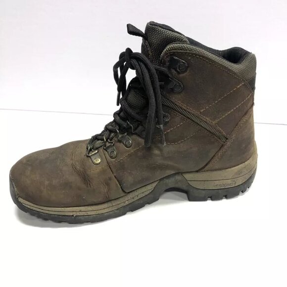 Rocky Men’s Versatrek Brown Leather Waterproof Boots, Size 9.5 Wide main image 5